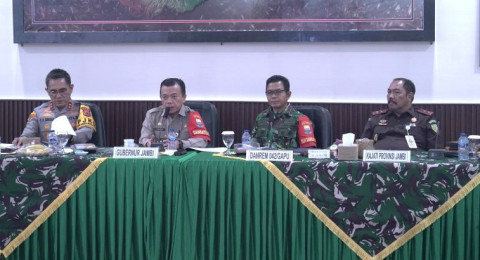 Dari Posko Karhutla Makorem 042/Gapu, Menyatukan Langkah Menghadapi Ancaman Api